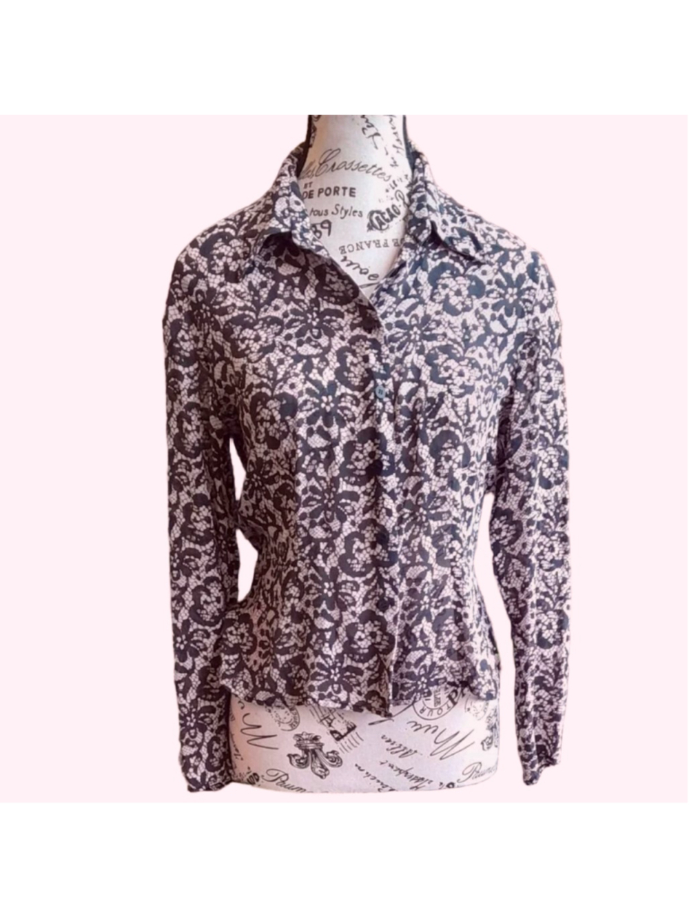 Vintage Silk Finity Studio Blouse
